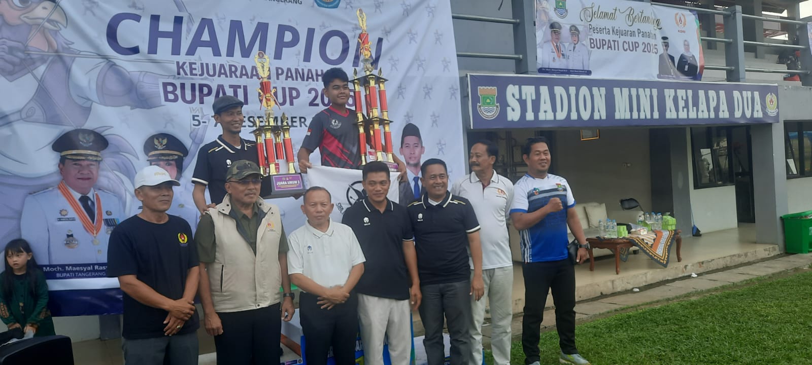 Kejuaraan Panahan Bupati Cup 2025, Siblings Juara, Perpani Kab. Tangerang Runner-up