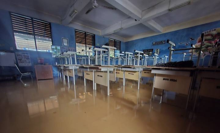 Banjir Meluas, Dindik Terapkan PJJ, Warga Diimbau Waspada Bencana 