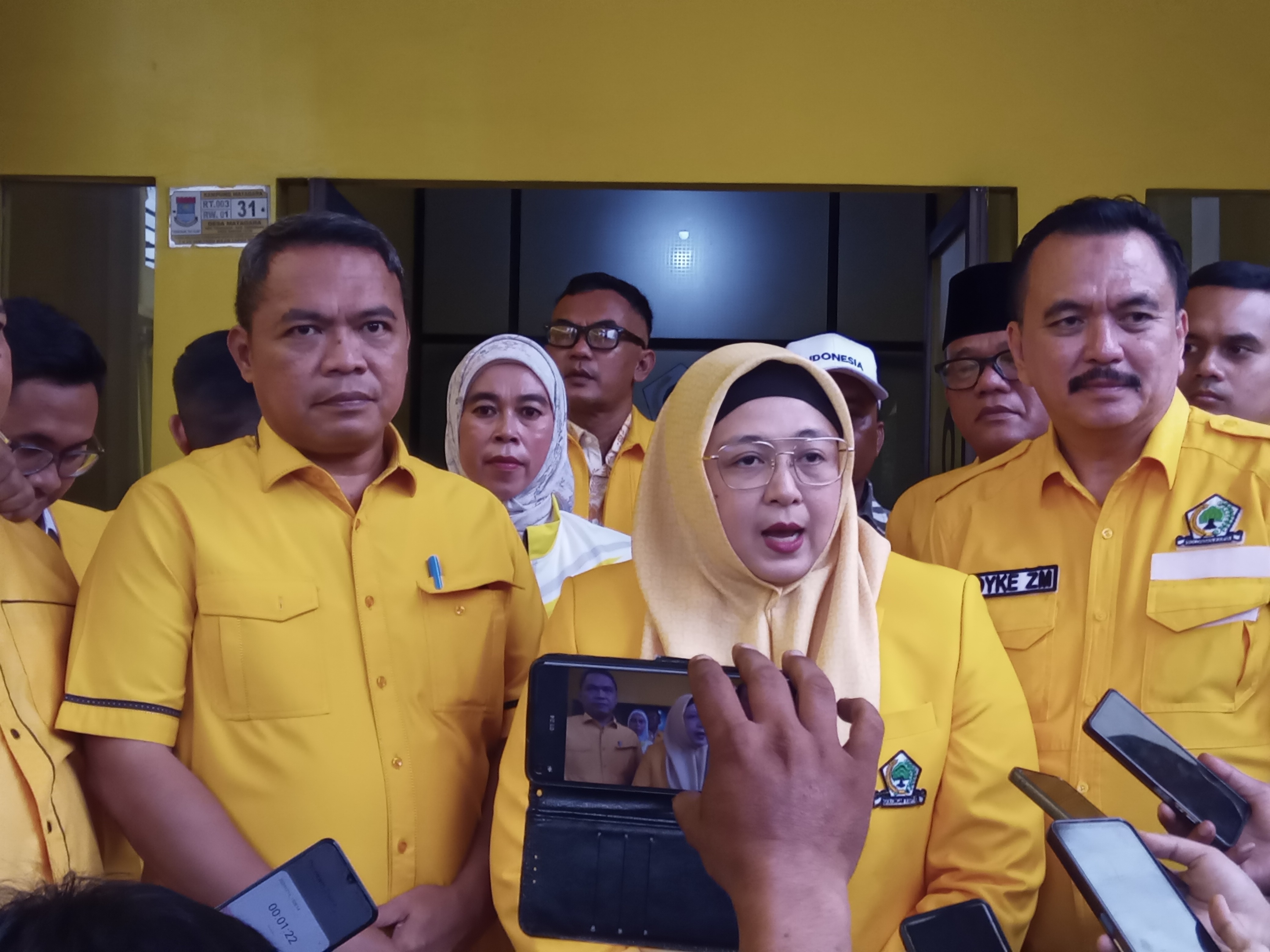 Intan Bawa Dukungan 98 Persen, Daftar Calon Ketua DPD Golkar Kabupaten Tangerang