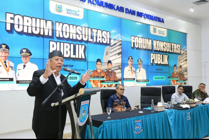 DPMPTSP Tangsel Gelar Forum Konsultasi Publik