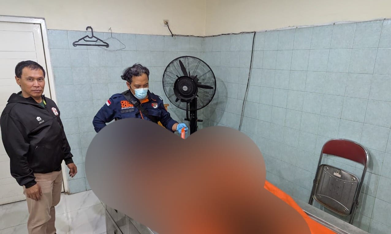Polsek Sepatan Identifikasi Mayat di Sungai Cisadane