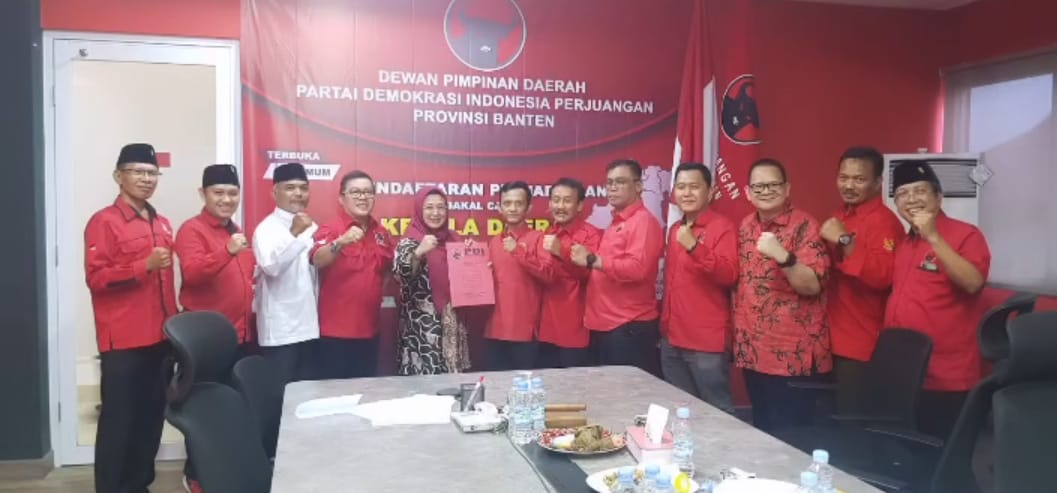 Intan Ikuti Fit and Proper Test Calon Bupati Tangerang dari PDIP