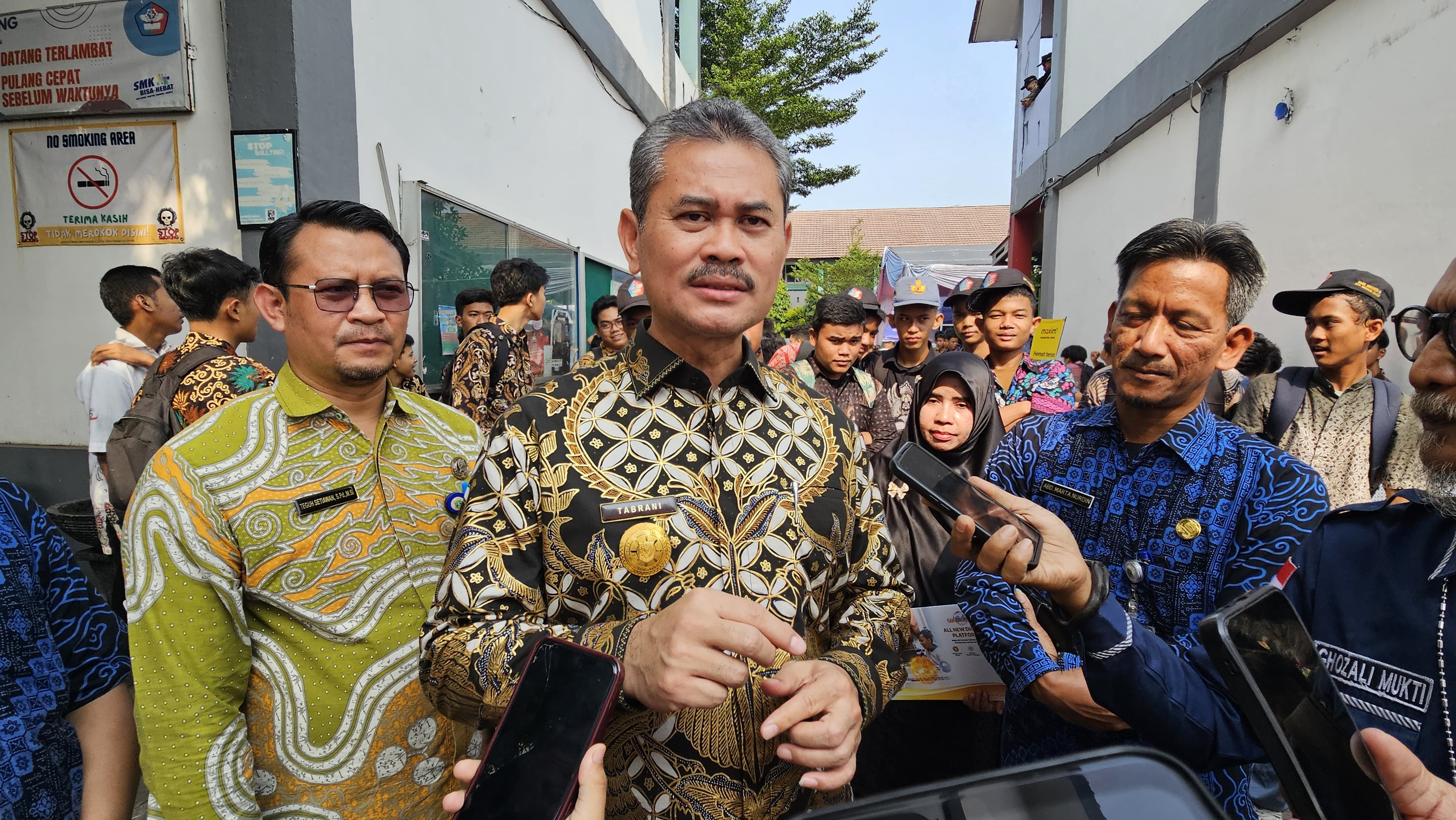 Dindikbud Kaji Penambahan Ruang Kelas SMKN 3 Kota Tangsel