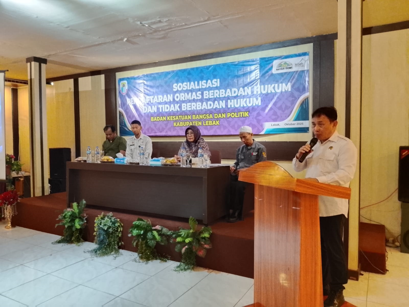 Ormas Jangan Bergantung Bantuan Pemerintah