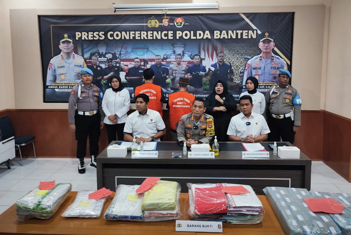 Polda Banten Ungkap Korupsi PIP Rp 1,3 miliar, Mantan Kepsek di Kota Serang Jadi Tersangka