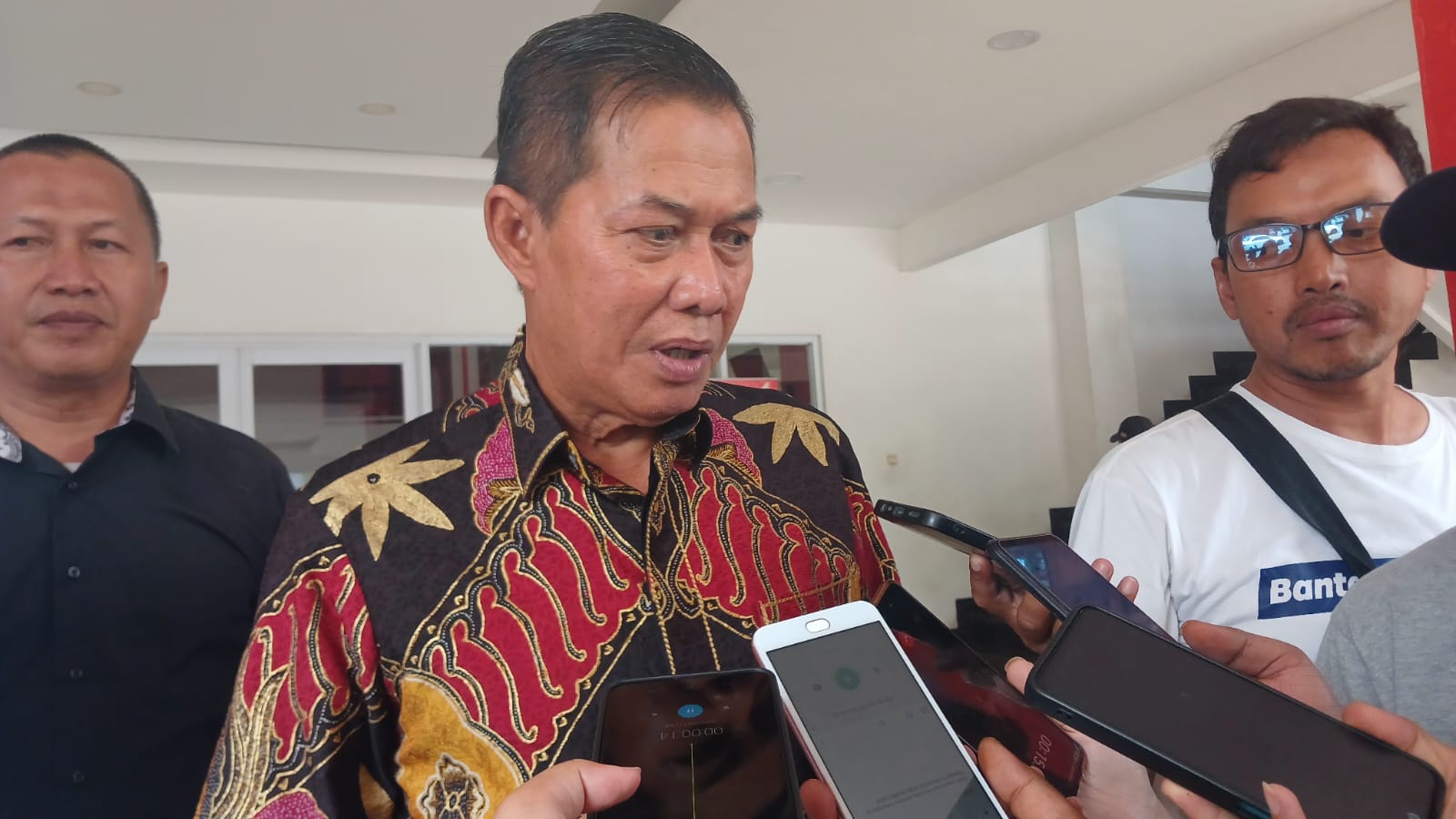 Hadir di Tahap Wawancara Penjaringan PDIP, Syafrudin Siap Berkoalisi dengan PDIP Kota Serang