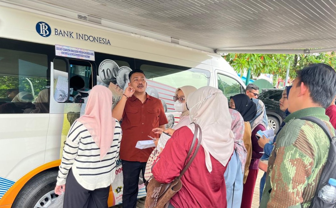 Antisipasi Upal, BI Sebar Mobling Tukar Uang