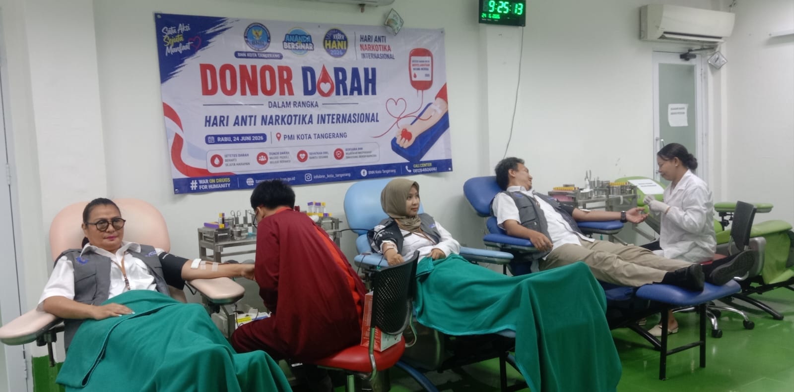 BNN Minta PMI Skrining Narkoba Dalam Donor Darah