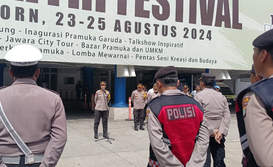 Pengamanan Liga 2 Persikota vs Bekasi di Stadion Benteng, 207 Pasukan Gabungan Dikerahkan