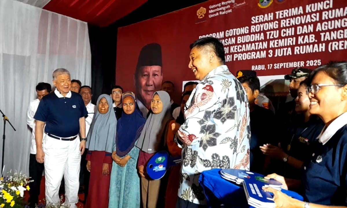 Menteri PKP Siap Bangun Rumah untuk Guru dan TNI/Polri, 500 Rumah Dibedah di Kabupaten Tangerang