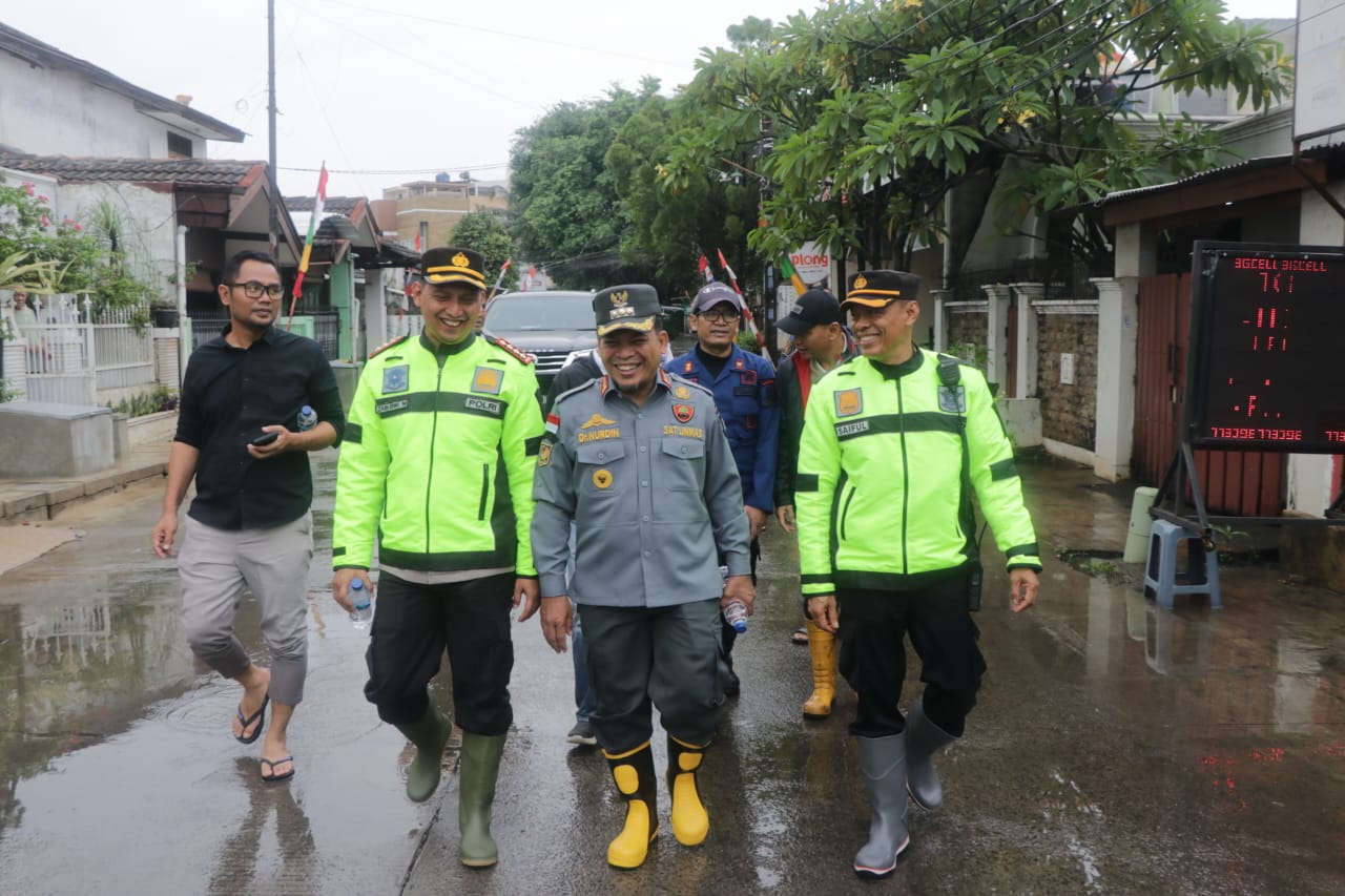 TPS Terdampak Banjir di Kota Tangerang, Kapolres: Logistik Pemilu Aman