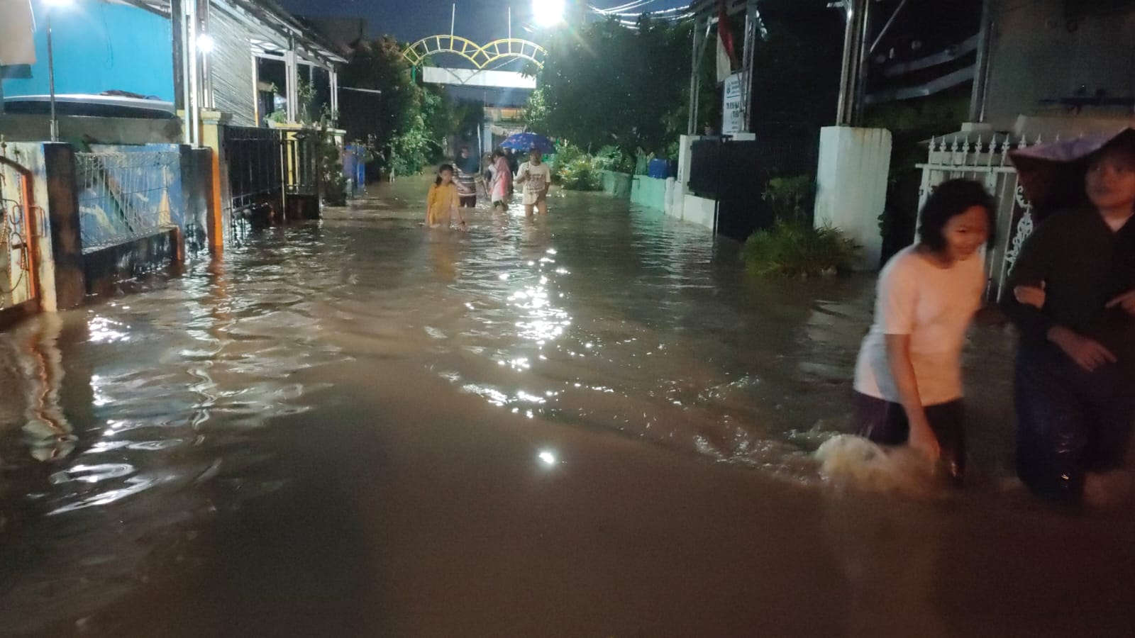 Banjir Rendam Empat Desa di Bojonegara