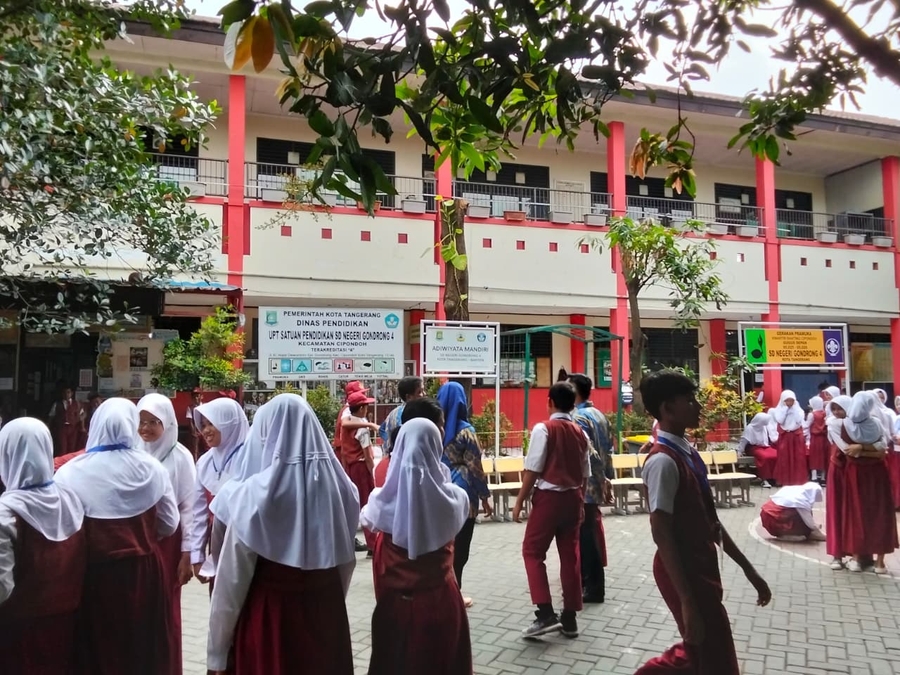 SDN Gondrong 4 Kembali Semangat Belajar Usai PJJ
