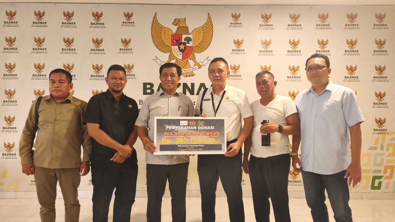 Yayasan Al Hidayah Sumbang Rp265 Juta Untuk Sumatra