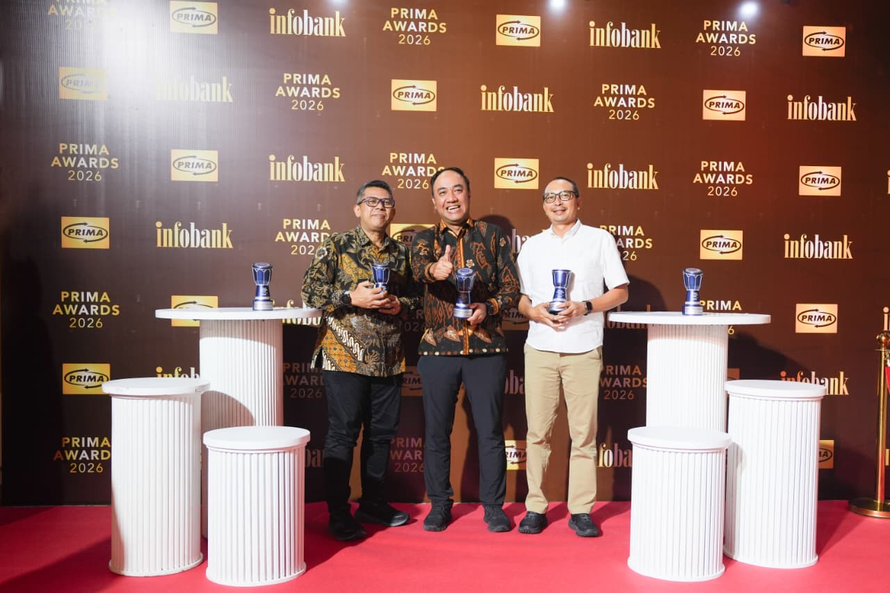 Transformasi Digital Perkuat Layanan, bank bjb Raih Lima Titanium Awards pada PRIMA Awards 2026