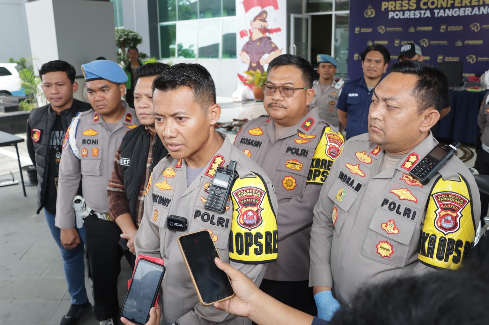 Kapolresta Tangerang Pamit, Kombes Pol Sigit Dany Jadi Perwira Mabes Polri