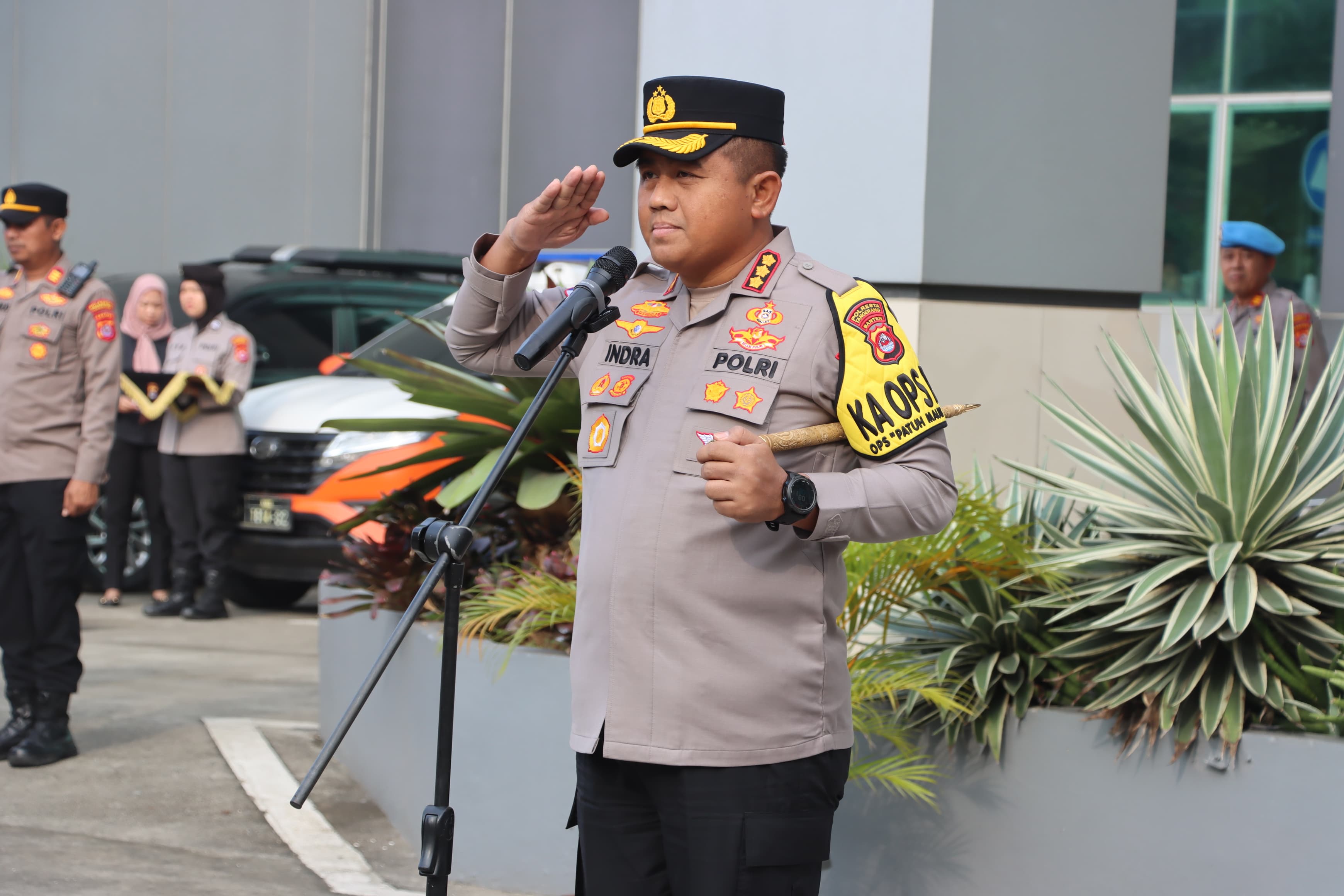 Kapolresta Pimpin Apel Perdana, Atasi Kemacetan, Polisi Wajib Atur Lalin