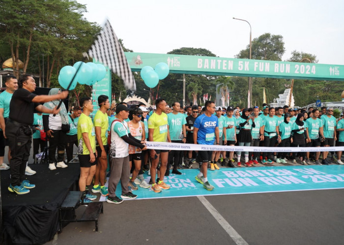 Ribuan Pelari Nikmati Keseruan Olahraga Bersama di Banten 5K Fun Run