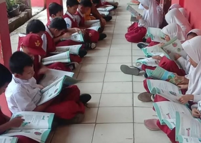 SDN Tobat IV Pertajam Daya Ingat dengan Membiasakan Baca Buku 