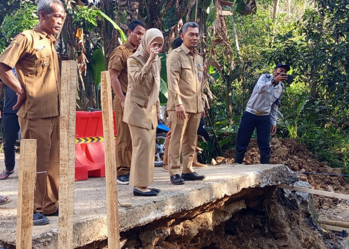 Dua Jembatan Rusak Bakal Diperbaiki