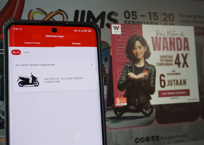 Ada Wanda, Konsumen Honda Makin Mudah Pantau Riwayat Servis