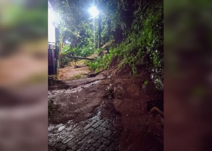 Tebing di Bumi Agung Sukatani Kembali Longsor