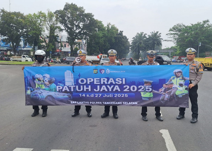Dua Hari OPJ, Polres Tangsel Tilang 45 Pelanggar