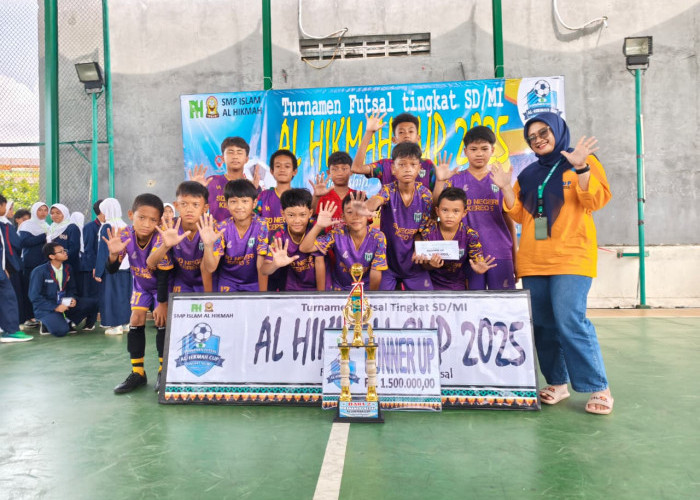 SDN Kereo 5 Juara 2 Futsal Al Hikmah Cup 2025