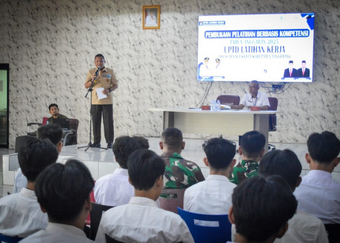Disnaker Buka Pelatihan Berbasis Kompetensi, Cetak Lapangan Kerja Baru