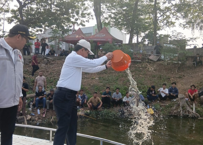Pemkot Tangerang Gelar Mancing Bersama Masyarakat