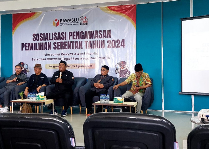 Sosialisasi Pengawasan Pilkada Serentak, Bawaslu Kota Tangsel Hadirkan Pembicara Nasional