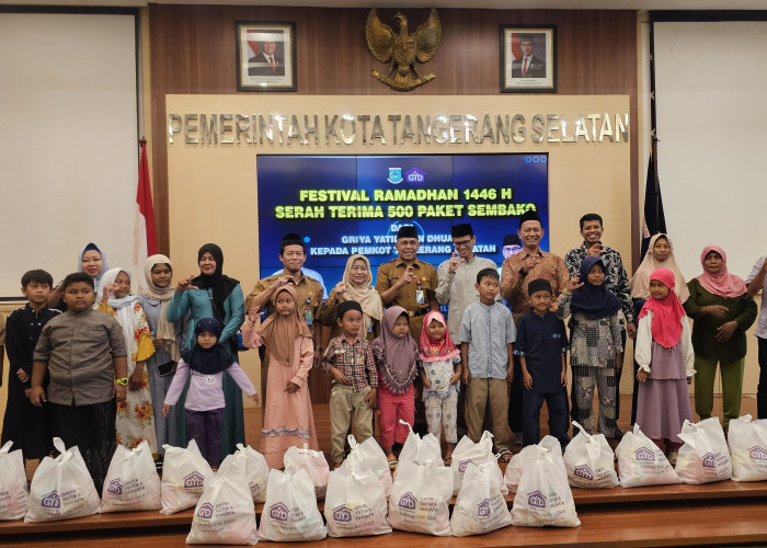 Griya Yatim dan Dhuafa Salurkan 500 Paket Sembako