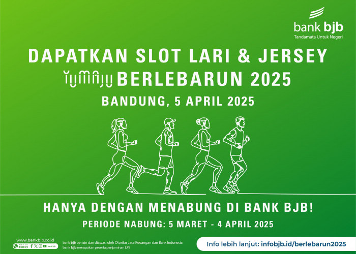 Nabung di bank bjb, Bisa Dapat Slot Lari 5K dan 10K Yumaju Berlebarun