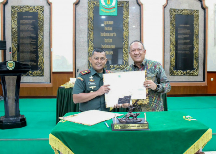 Sinergi bank bjb dan Korem 064/Maulana Yusuf Perkuat Sinergi untuk Wujudkan Akses Layanan Keuangan yang Lebih 