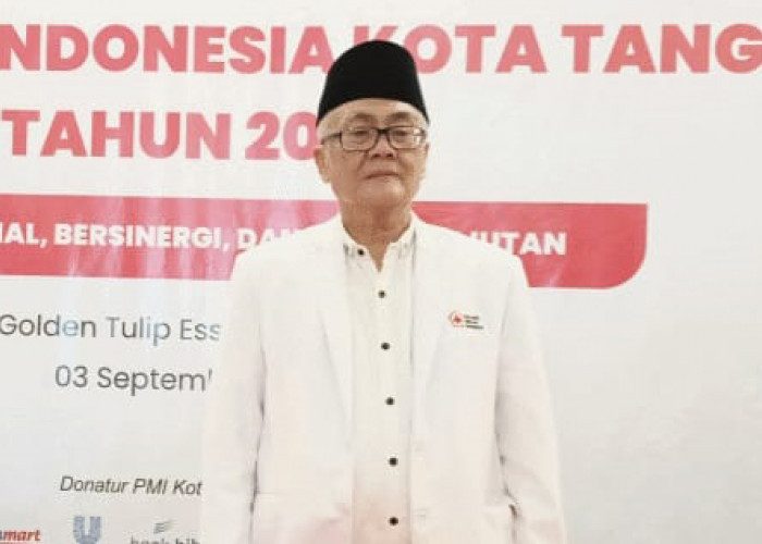 Oman Kembali Pimpin PMI Kota Tangerang 
