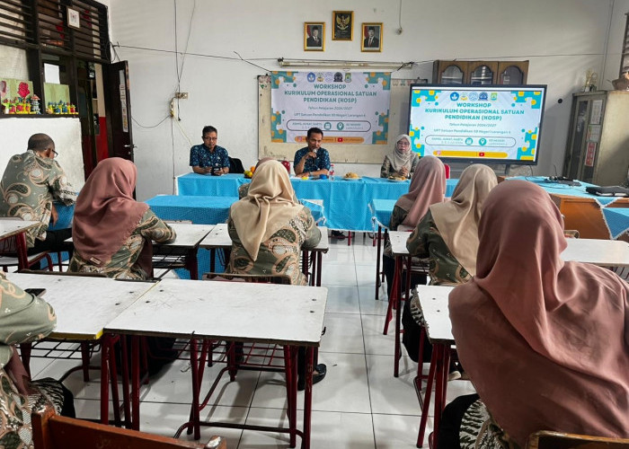 Workshop KSP SDN Larangan 6, Matangkan Kurikulum Berbasis Kebutuhan Sekolah