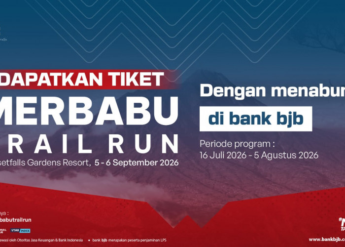 bank bjb Hadirkan Promo Merbabu Trail Run, Raih Tiket Lari Cukup dengan Menabung
