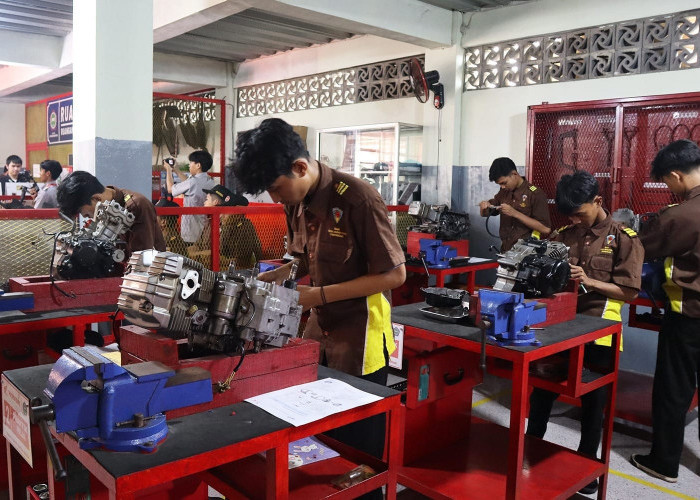 SMK Citra Nusantara Panongan Jadi Binaan Honda