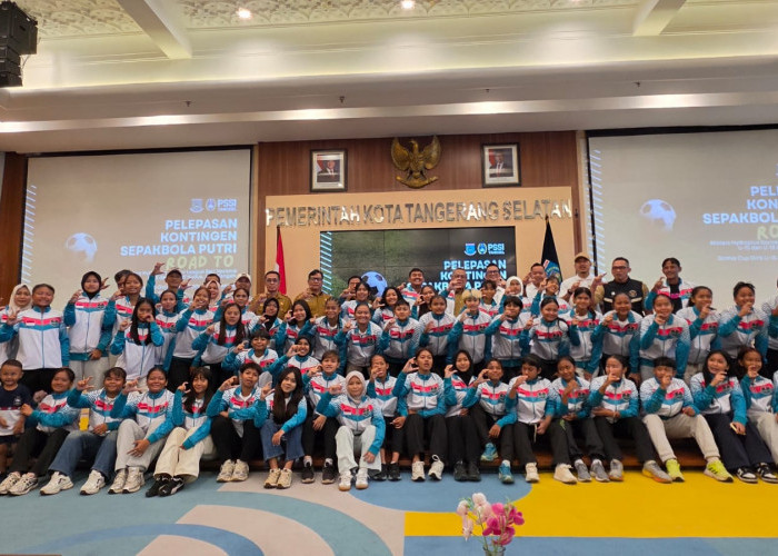 Pesepak Bola Putri Tangsel Akan Berlaga di Swedia