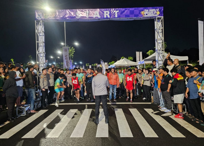 Cegah Kenakalan Remaja, Polres Tangsel Gelar Fun Right Run