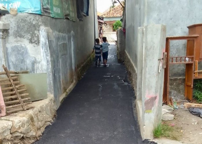 Sambut Ramadan, Mauk Barat Hotmix Jalan