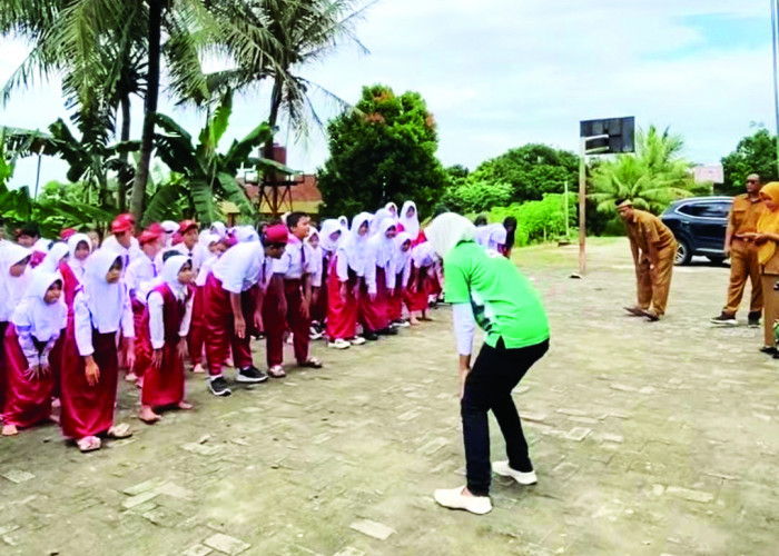 SDN Cikasungka IV Tetap Semangat Beraktivitas Walau Berpuasa