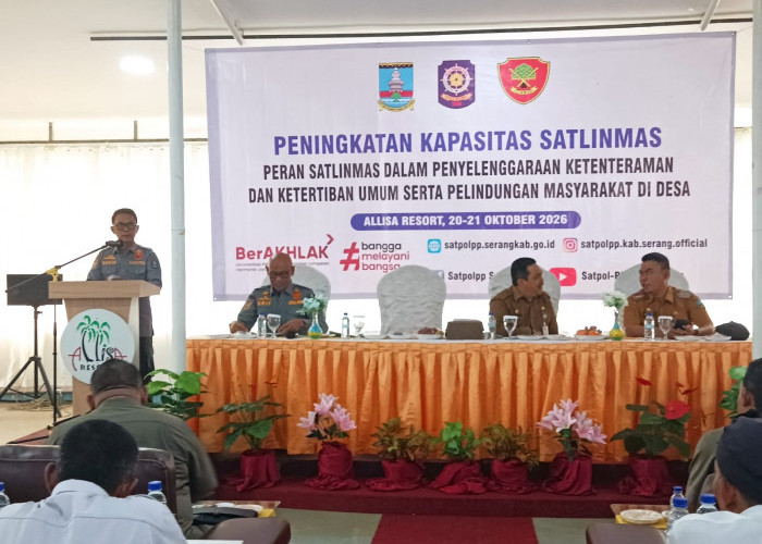 326 Satlinmas Desa Dilatih Peningkatan Kapasitas