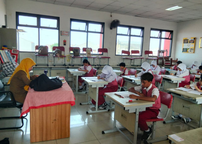 Siswa SDN Larangan 4 Lebih Siap Hadapi US Dibandingkan TKA
