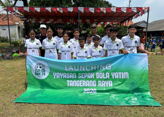Launching Yayasan SSB Yatim Rediz Tangerang Raya, Cetak Pemain Muda Profesional