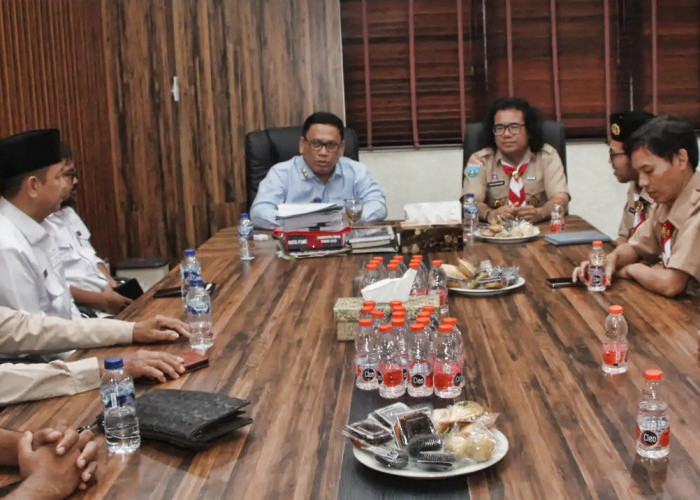 Amir Terima Audensi Pengurus Pramuka Banten