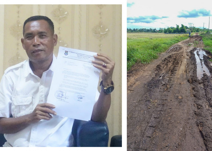 Minta Jalan Poros Desa Dibeton