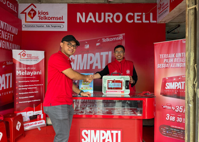 Telkomsel Luncurkan Kios Pertama di Wilayah Jabotabek Jabar, Dekatkan Layanan Digital ke Masyarakat Tangerang
