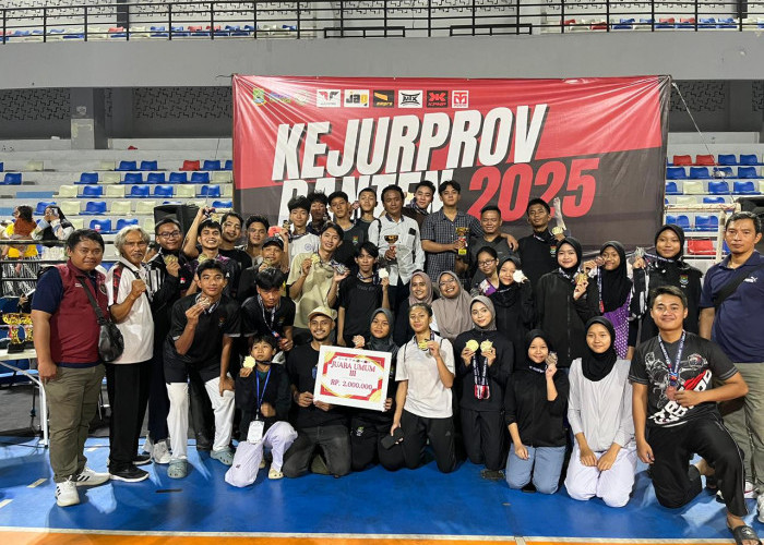 Kejurprov Taekwondo Banten 2025, Kabupaten Tangerang Raih Juara Umum Ketiga
