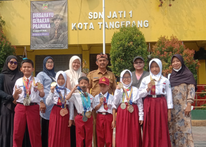 Siswa SDN Jati I Kota Tangerang Siap Torehkan Prestasi  di Ajang Kejurda